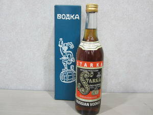 1 jpy start! STARKA start LUKA Russia vodka 500ml 43% not yet . plug Old vodka 