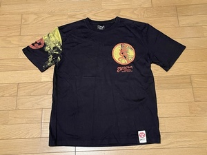 粋狂 SUIKYO 半袖Tシャツ 和柄 梵字 XL LL 黒 ブラック 綿100％ 不動明王 Tシャツ テッドマン TED テッドカンパニー エフ商会