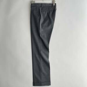 [ beautiful goods ]INCOTEX size/44 (jb) INCOTEX SUPER 100's super 100 wool slacks double pants no- tuck gray 