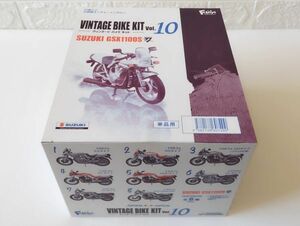 即決!! 未開封 エフトイズ F-toys ヴィンテージバイクキット Vol.10 SUZUKI GSX1100S 刀 全８種 1BOX 10個入 おとな買い♪