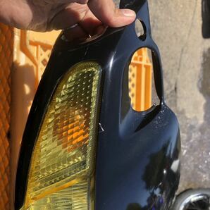 【52625】 ホンダ スーパーディオZX AF28(1291番台〜) 純正 ヘッドライト イエロー 黄色 ライトカウル カバー 外装の画像2
