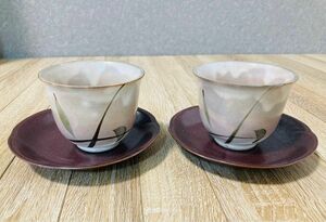 日本クラフト　鉄彩茶葈揃　湯呑み2セット　冷茶3セット　