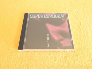 AVEX TRAX SUPER EUROBEAT VOL. 3 super euro beat AVCD-10003