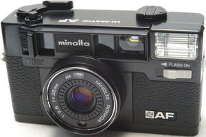 minolta HI-MATIC F AF ミノルタ ハイマチック エーエフ オート フォーカス Auto Focus 35mm フィルム カメラ Film Camera 動作確認済 美品