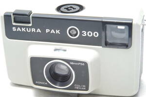 KONICA SAKURA PAK 300 コニカ サクラ パック Instamatic film インスタマチック 126フィルム COLOR HEXAR カラー ヘキサー 動作確認済