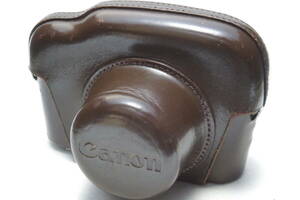 Canon Populaire Leather Case キャノン ポピュレール レザー ケース Range Finder レンジ ファインダー L39 露出計 本革製 ①