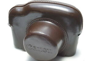Canon Populaire Leather Case キャノン ポピュレール レザー ケース Range Finder レンジ ファインダー L39 露出計美品 本革製 ②