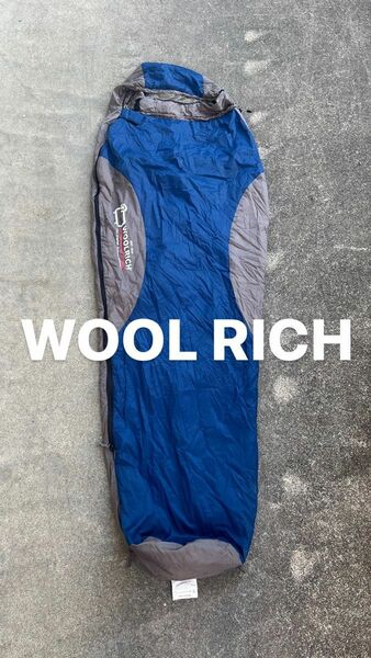 WOOLRICH 寝袋 シュラフ モンベル mont-bell アウトドア キャンプ 寝具 マミー型 コールマン Coleman