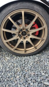 レイズ ボルクレーシング CE28N BR 17×7.5 +50 5/100 ホイール1本