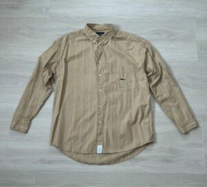 Descendant Prince B.D LS Shirt/BEIGE/サイズ2/ディセンダント 長袖シャツ 未使用 