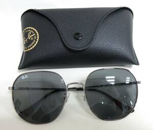 13122◆Ray-Ban レイバン RB3680D 004/87 60□19 150 サングラス MADE IN ITALY 中古 USED