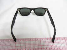 13020◆Ray-Ban レイバン WAYFARER ウェイファーラー RB2140-A 902 50□22 140 MADE IN ITALY 中古 USED_画像9