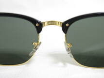 13044◆Ray-Ban レイバン CLUBMASTER クラブマスター RB3016 W0365 49□21 140 サングラス MADE IN ITALY 中古 USED_画像4