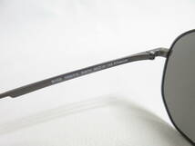 13082◆HUGOBOSS ヒューゴボス BOSS 0992/F/S RIWT4 58□18 145 TITANIUM サングラス MADE IN ITALY 中古 USED_画像6