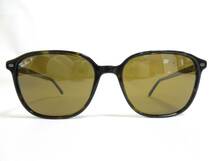 13106◆Ray-Ban レイバン POLARIZED LEONARD RB2193 902/57 55□18 145 UKCA 偏光レンズ サングラス 中古 USED_画像2