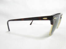 13117◆Ray-Ban レイバン CLUBMASTER クラブマスター RB3016 W0366 51□21 145 サングラス MADE IN CHINA 中古 USED_画像4