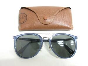 13129◆Ray-Ban レイバン RB4285 6303/11 55□20 145 度入りレンズ メガネ/眼鏡 MADE IN ITALY 中古 USED