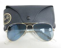 13115◆Ray-Ban レイバン AVIATOR SMALL METAL RB3044 L0207 52□14 サングラス MADE IN ITALY 中古 USED_画像1