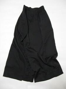 [ beautiful goods ] patterntorso pattern toruso LAP manner wide pants PS-00293 size F black sarouel pants 
