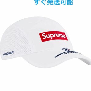 Supreme Mesh Side Panel Camp Cap "White"