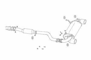 FUJITSUBO フジツボ マフラー レガリスR フェアレディZ HZ33 VQ35DE H15.10～H16.9 ロードスター
