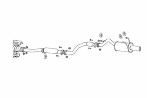 FUJITSUBO フジツボ マフラー パワーゲッター シビック EK9 B16B H9.8～H12.9 タイプR 受注生産品