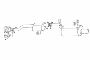 FUJITSUBO フジツボ マフラー レガリスR シルビア KPS13 SR20DE H3.1～H5.10 2.0 受注生産品