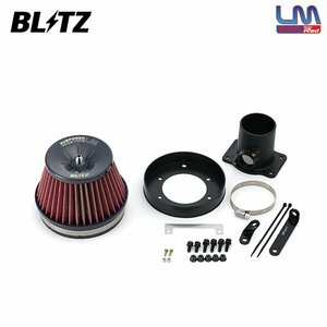 BLITZ ブリッツ サスパワー コアタイプLM レッド エアクリーナー カローラフィールダー ZZE122G ZZE124G H12.8～H18.10 1ZZ-FE 59066