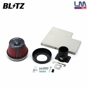 BLITZ ブリッツ サスパワー コアタイプLM レッド エアクリーナー レガシィツーリングワゴン BR9 H21.5～ EJ25 ターボ 59087