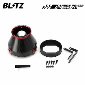 BLITZ ブリッツ カーボンパワーエアクリーナー ランサーエボリューション 7 CT9A H13.2～H15.1 4G63 GT-A含む 35075