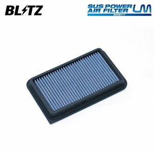 BLITZ ブリッツ サスパワー エアフィルター LM WS-734B ソリオ MA37S R2.12～ K12C 59632