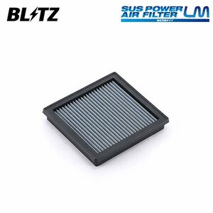 BLITZ ブリッツ サスパワー エアフィルター LM WN-227B フェアレディZ HZ33 H19.7～ VQ35HR FR 59518