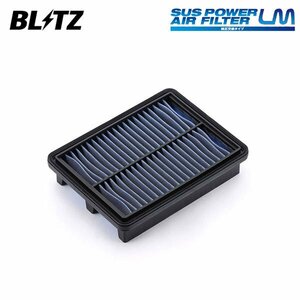 BLITZ ブリッツ サスパワー エアフィルター LM SA-320B マツダ2 DJLFS R1.9～ P5-VPS FF 59616