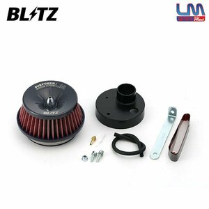 BLITZ ブリッツ サスパワー コアタイプLM レッド エアクリーナー ミラ L502S L512S H6.9～H10.10 JB-JL ターボ 4気筒専用 59182