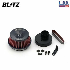 BLITZ ブリッツ サスパワー コアタイプLM レッド エアクリーナー eKカスタム B11W H25.6～H28.7 3B20 ターボ 59203