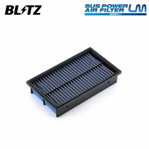 BLITZ ブリッツ サスパワー エアフィルター LM SA-17B ラフェスタ CWEFWN H23.6～ FF ハイウェイスター 59547