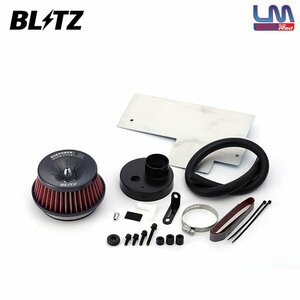 BLITZ ブリッツ サスパワー コアタイプLM レッド エアクリーナー N-ONE JG1 JG2 H23.12～H29.12 S07A ターボ 59202