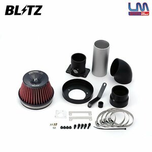 BLITZ ブリッツ サスパワー コアタイプLM レッド エアクリーナー レガシィB4 BL5 H15.6～H21.5 EJ20 ターボ A-F型共通 59138