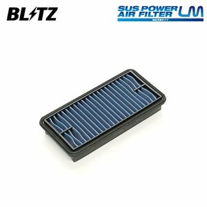 BLITZ ブリッツ サスパワー エアフィルター LM SN-232B eKワゴン B11W H25.6～ 3B20 59612