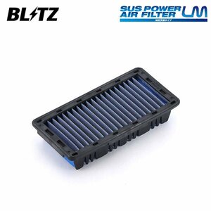 BLITZ ブリッツ サスパワー エアフィルター LM SM-54B コルト Z28A H14.11～H18.11 4G15 4WD 59524