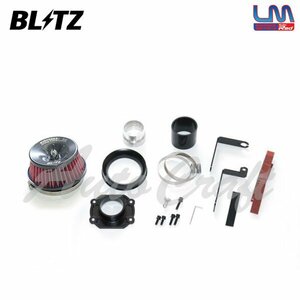 BLITZ ブリッツ サスパワー コアタイプLM レッド エアクリーナー ジムニーシエラ JB74W H30.7～ K15B 59281