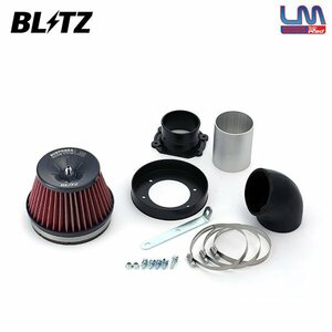 BLITZ ブリッツ サスパワー コアタイプLM レッド エアクリーナー アコードワゴン CF6 CF7 CH9 H9.10～H14.11 59114