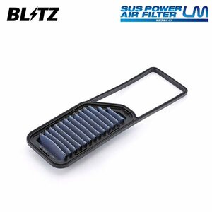 BLITZ ブリッツ サスパワー エアフィルター LM SD-66B プレオ L285F H22.4～ KF-VE 4WD 59582