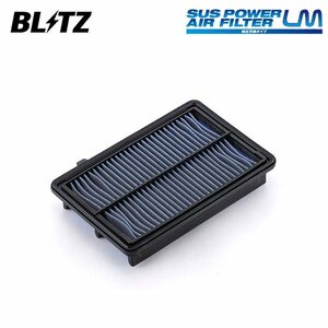 BLITZ ブリッツ サスパワー エアフィルター LM SH-93B ステップワゴン RK5 H21.10～H27.4 R20A FF 59590