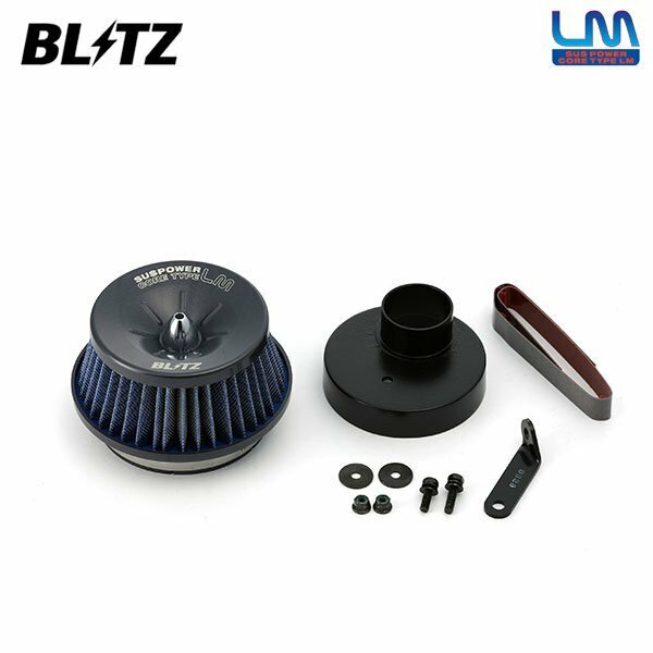 BLITZ ブリッツ サスパワー コアタイプLM ブルー エアクリーナー デイズルークス B21A H26.2～ 3B20 ターボ 56203