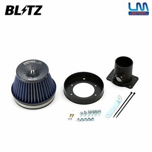 BLITZ ブリッツ サスパワー コアタイプLM ブルー エアクリーナー カローラランクス ZZE123 H13.1～ 2ZZ-GE 56062