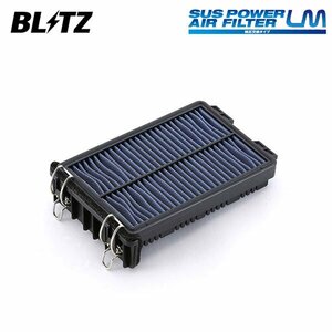 BLITZ ブリッツ サスパワー エアフィルター LM SF-49B ステラ RN2 H18.6～ EN07 スーパーチャージャー 4WD 59543