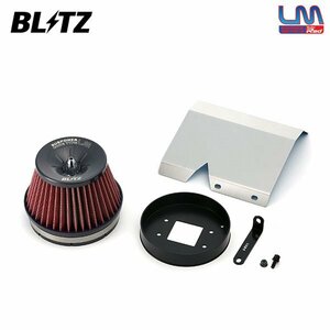 BLITZ ブリッツ サスパワー コアタイプLM レッド エアクリーナー ロードスター NA6CE H1.9～H5.9 B6-ZE 59092