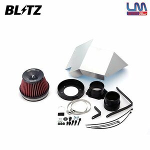 BLITZ ブリッツ サスパワー コアタイプLM レッド エアクリーナー ランサーエボリューション 10 CZ4A H19.10～ 4B11 MIVEC MT/SST 59082