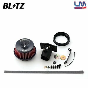 BLITZ ブリッツ サスパワー コアタイプLM レッド エアクリーナー ティーダ C11 NC11 H16.9～ HR15DE 59039